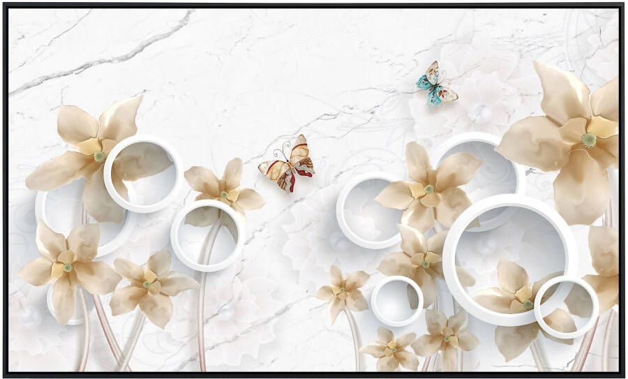 Papermoon Infraroodverwarming Motief met bloemen en vlinders - Foto 5