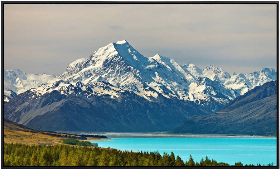 Papermoon Infraroodverwarming Mount Cook en Pukaki Lake zeer aangename stralingswarmte - Foto 5