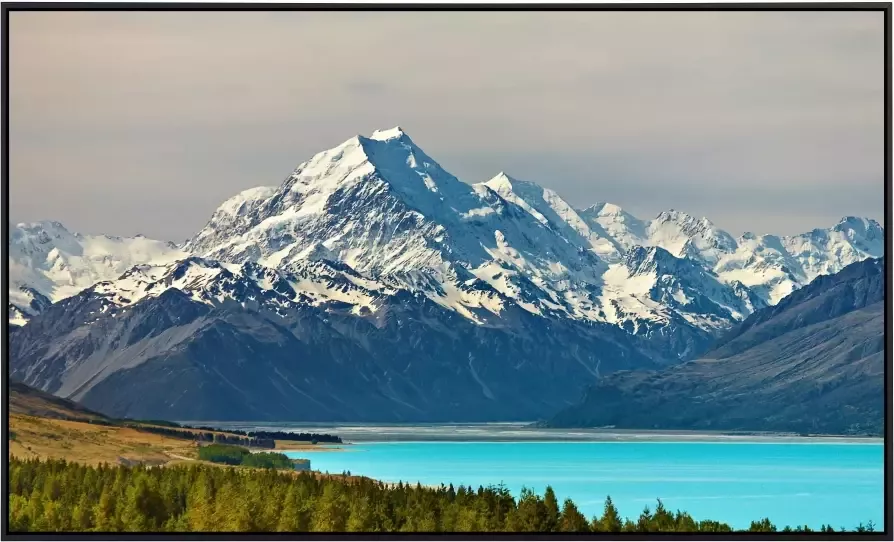 Papermoon Infraroodverwarming Mount Cook en Pukaki Lake zeer aangename stralingswarmte - Foto 5