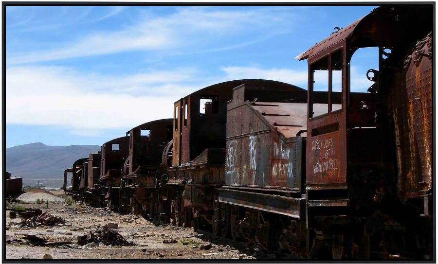 Papermoon Infraroodverwarming Oude trein zeer aangename stralingswarmte - Foto 5