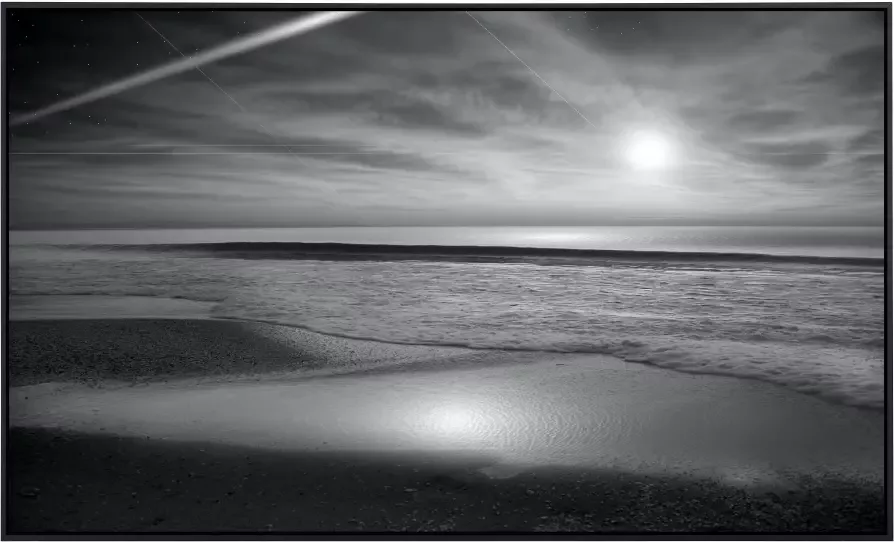 Papermoon Infraroodverwarming Strand zwart & wit zeer aangename stralingswarmte - Foto 5