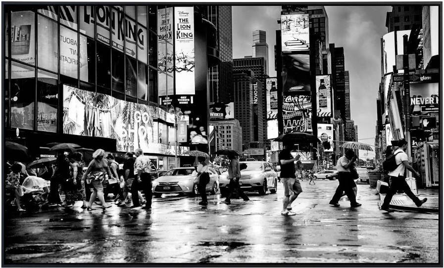 Papermoon Infraroodverwarming Times Square zwart & wit zeer aangename stralingswarmte - Foto 5
