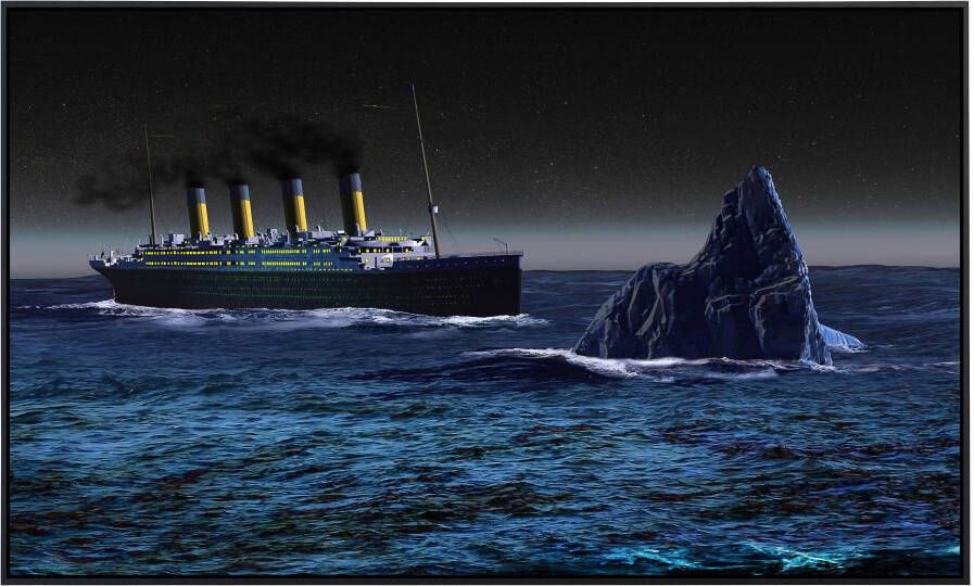 Papermoon Infraroodverwarming Titanic met ijsberg zeer aangename stralingswarmte - Foto 5
