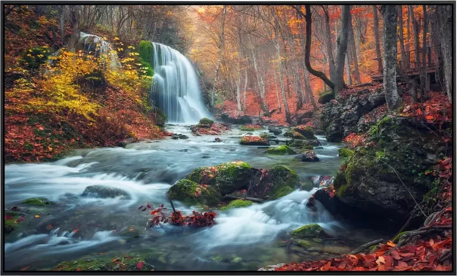 Papermoon Infraroodverwarming Waterval in het bos zeer aangename stralingswarmte - Foto 5