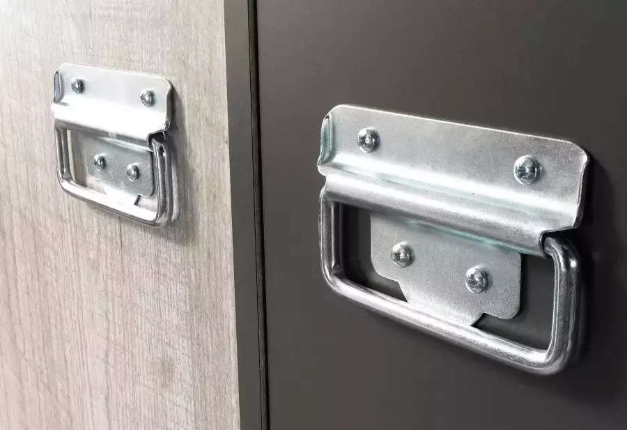 Parisot Ladenset Fabric grijs eikenkleur 18 4x42 4x148 6 cm Leen Bakker - Foto 2