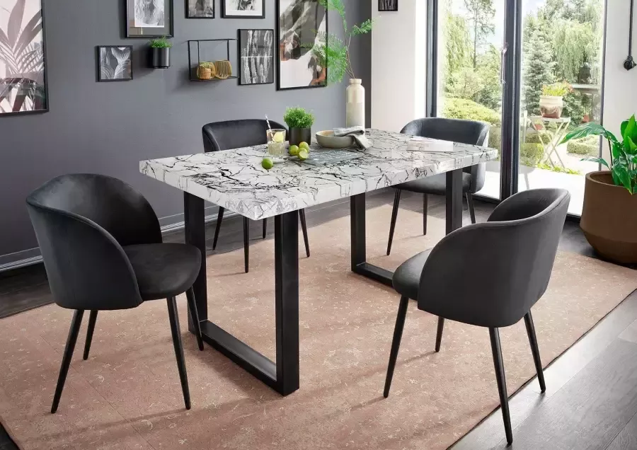Paroli Eettafel Manger in 3 breedten en 2 kleuruitvoeringen