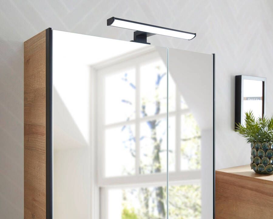 Saphir Badkamerserie Quickset 395 4-delig wastafelonderkast met led-spiegelkast (4-delig) - Foto 3