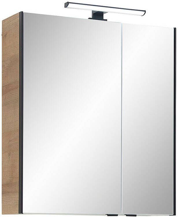 Saphir Badkamerserie Quickset 395 4-teilig Waschbeckenunterschrank mit LED-Spiegelschrank (5-delig) - Foto 18