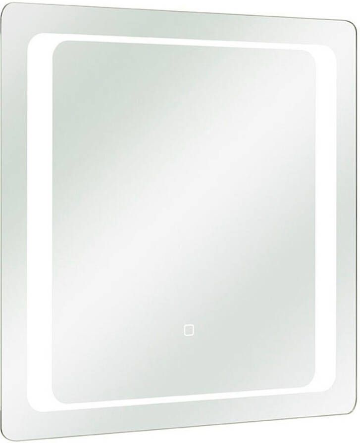 Saphir Badkamerserie Quickset 3-teilig Waschbeckenunterschrank mit LED-Spiegel (3-delig) - Foto 2