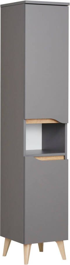 Saphir Badkamerserie Quickset 3-delig wastafelonderkast met led-spiegel met halfhoge kast inclusief deurdemper 4 deuren 1 nis badkameraccessoireset (3-delig) - Foto 17