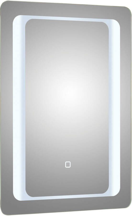 Saphir Badkamerserie Quickset 5-teilig Waschbeckenunterschrank mit LED-Spiegel Poten met houtlook (5-delig) - Foto 9