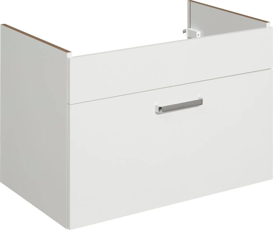 Saphir Badkamerserie Quickset 5-delig keramieken wastafelonderkast met led-spiegelkast (6-delig) - Foto 4