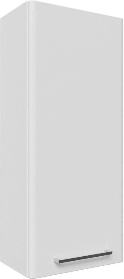 Saphir Badkamerserie Quickset 316 5-delig keramieken wastafel met led-spiegelkast Halfhoge kast onderkast hangend kastje 7 deuren inclusief deurdemper (6-delig) - Foto 17