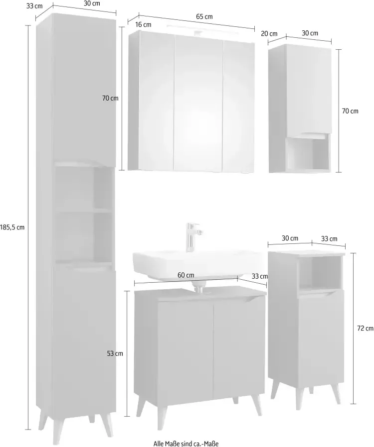 Saphir Badkamerserie Quickset 357 (5-delig) - Foto 3