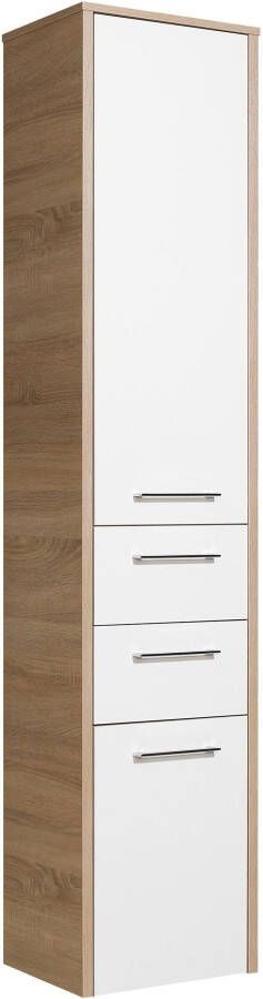 Saphir Badkamerserie Quickset 382 5-teilig Waschbeckenunterschrank mit LED-Spiegelschrank (11-delig) - Foto 13