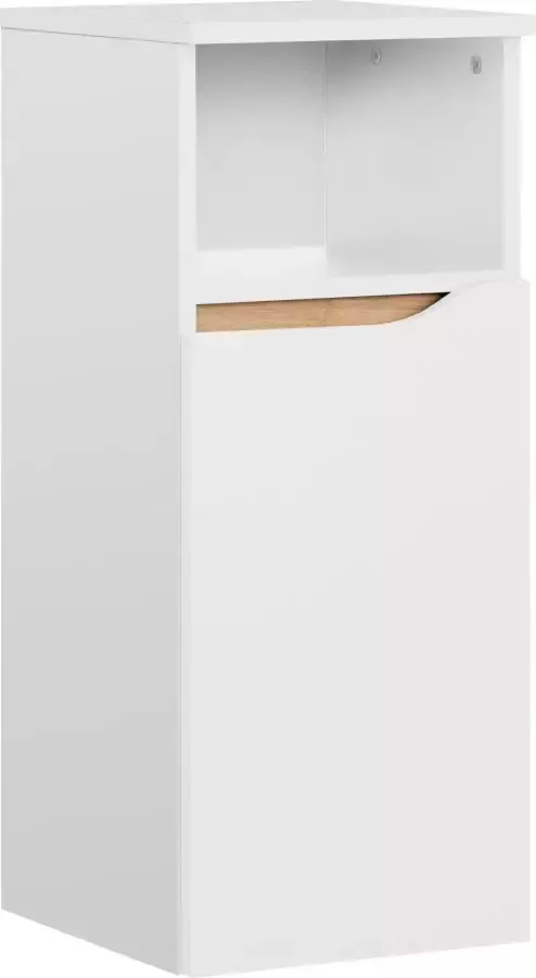 Saphir Badkamerserie Quickset 4-delig wastafelonderkast met led-spiegelkast Onderkast hangkast incl. deurdemper 7 deuren bad-set (8-delig) - Foto 12