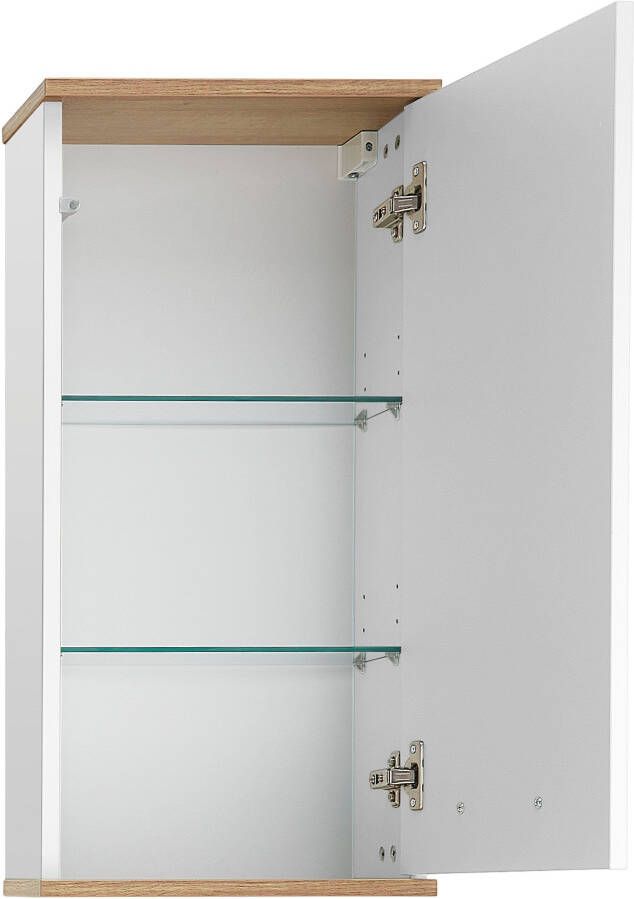 Saphir Badkamerserie Quickset 4-teilig Waschbeckenunterschrank mit LED-Spiegelschrank (4-delig) - Foto 7