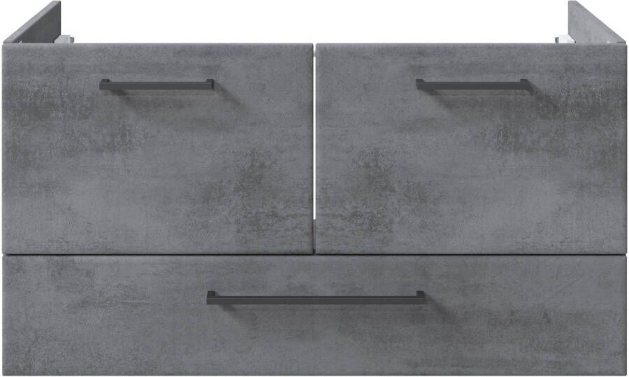 Saphir Badkamerserie Quickset 945 3-delig keramieken wastafelonderkast met led-spiegelkast (4-delig) - Foto 15