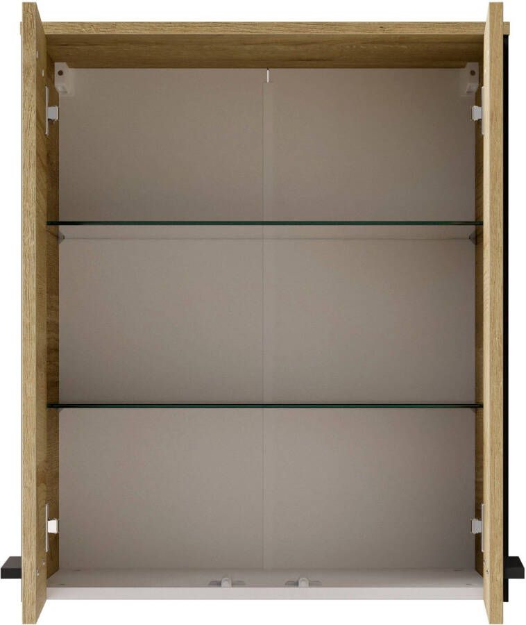 Saphir Hangend kastje Quickset 395 Badschrank 60 4 cm breit mit 2 Türen und 2 Einlegeböden - Foto 4