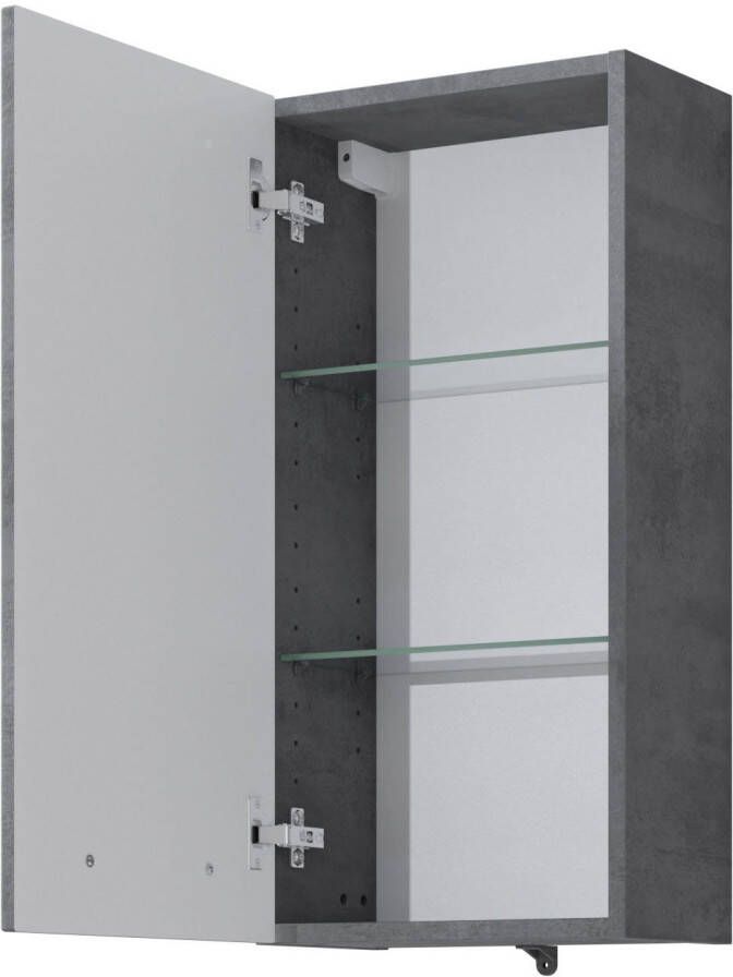 Saphir Hangend kastje Quickset 945 Wand-Badschrank 35 cm breit mit 1 Tür und 2 Einlegeböden - Foto 2