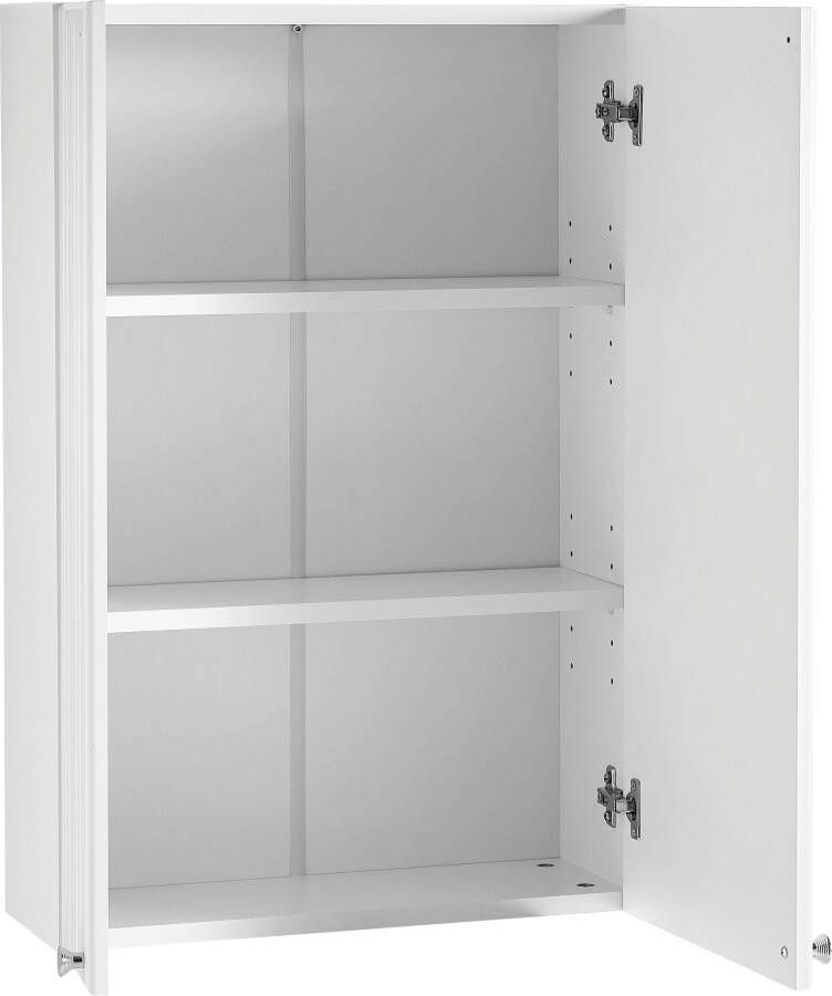 Saphir Hangend kastje Quickset 955 Wand-Badschrank 50 cm breit mit 2 Türen 2 Einlegeböden