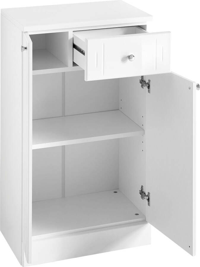 Saphir Onderkast Quickset 955 Badschrank mit 2 Türen 1 Schublade 50 cm breit - Foto 2