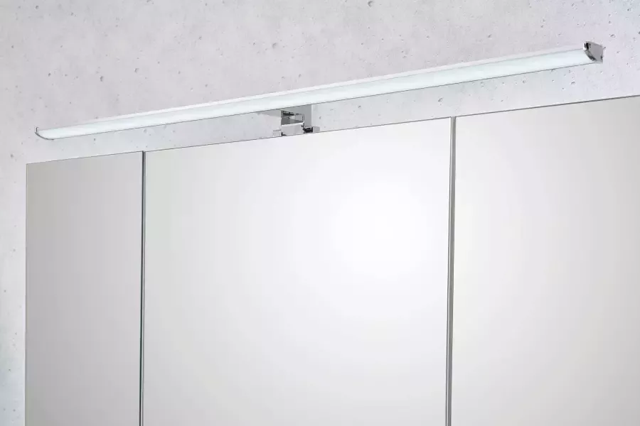 Saphir Spiegelkast Quickset 360 Breedte 110 cm 3-deurs ledverlichting schakelaar- stekkerdoos - Foto 6