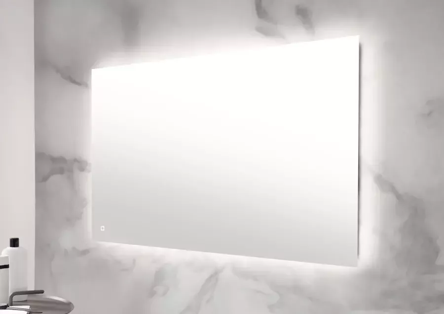 Places of Style Badkamerserie Studio Line bad in modern ontwerp 3-delig badkamer Kast wastafel en spiegel in twee kleuren beschikbaar opbergruimte (3-delig) - Foto 7