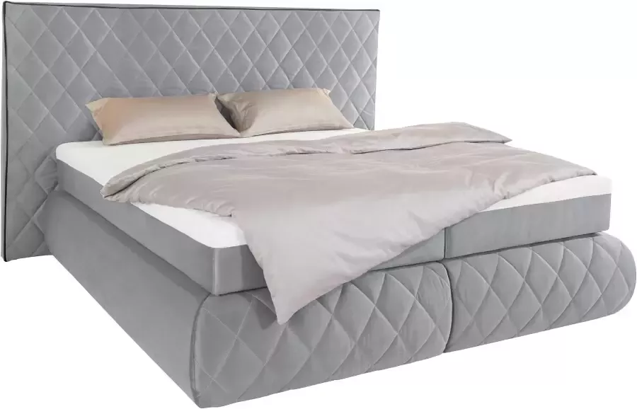 Places of Style Boxspring Alaric naar keuze met en zonder stralen topmatras pocketvering - Foto 6