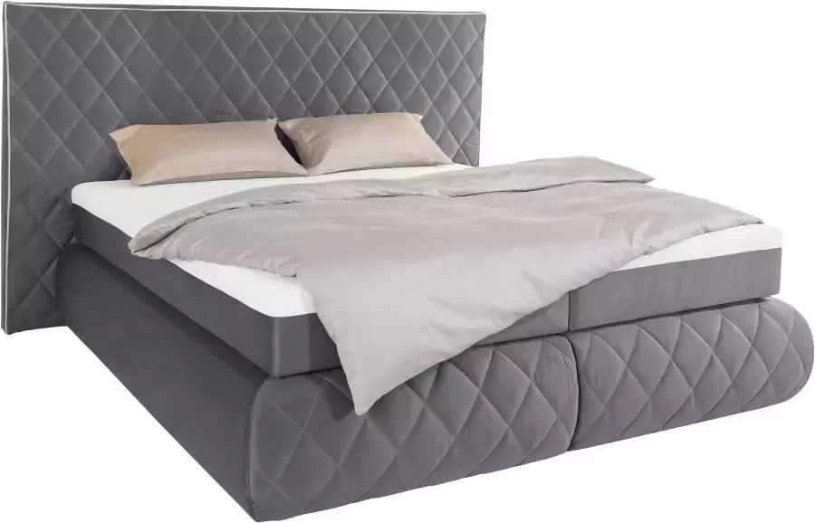 Places of Style Boxspring Alaric naar keuze met en zonder stralen topmatras pocketvering - Foto 6