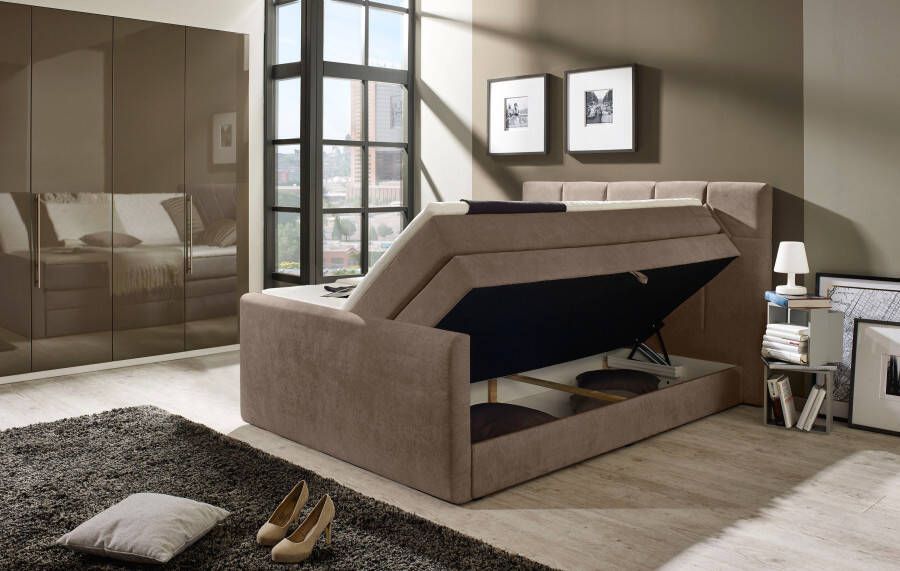 Places of Style Boxspring Atlanta inclusief topmatras en bedkist - Foto 4