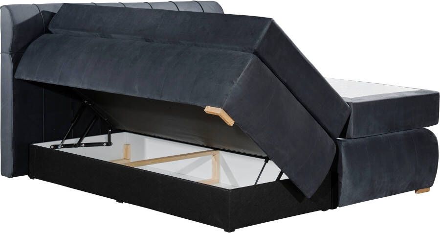 Places of Style Boxspring Felicia in h4 incl. matrastopper en bedbox - Foto 8