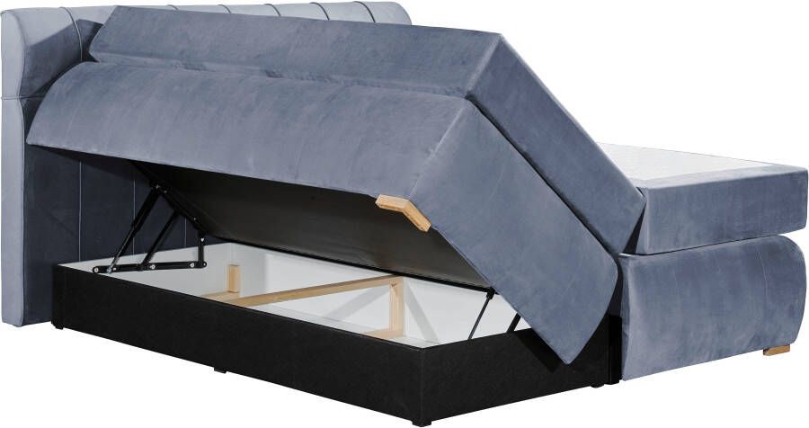 Places of Style Boxspring Felicia in h4 incl. matrastopper en bedbox - Foto 8