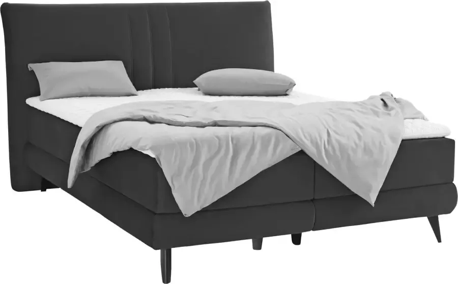 Places of Style Boxspring Skien incl. topmatras van koudschuim 2 hardheden 3 uitvoeringen - Foto 4