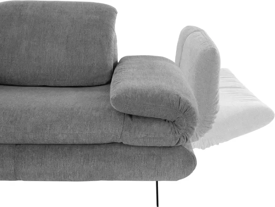 Places of Style Fauteuil Milano naar keuze met verstelbare rugleuning ook als hocker te gebruiken - Foto 2