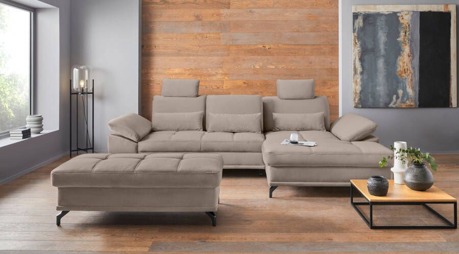 Places of Style Hocker Costello B: 133 cm individueel te combineren vering - Foto 4