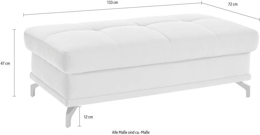 Places of Style Hocker Costello B: 133 cm individueel te combineren vering - Foto 5