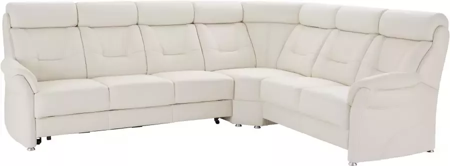 Places of Style Hoekbank Lagomera met verstelbare hoofdsteun naar keuze met slaapfunctie bedkist en verstelbare rugleuning