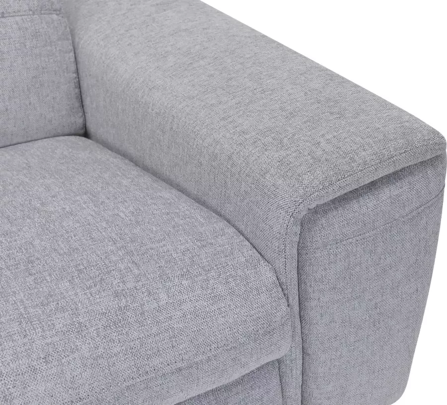 Places of Style Hoekbank THERON elektrische relaxfunctie usb-aansluiting handmatig verstelbaar hoofdeind