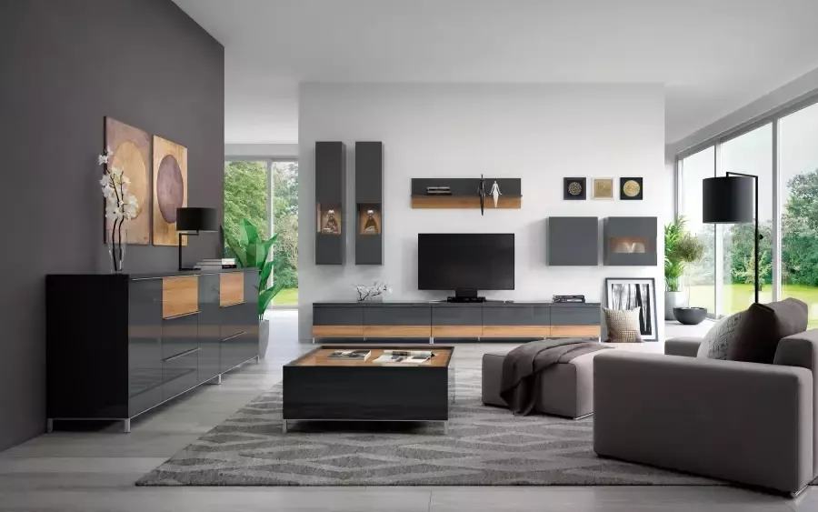 Places of Style Tv-meubel Onyx met soft-closefunctie in 2 breedten tv-tafel - Foto 8