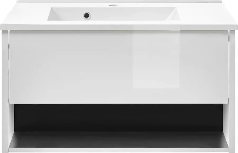 Places of Style Wastafelonderkast Studio Line wastafel inclusief wasbak modern ontwerp - Foto 4