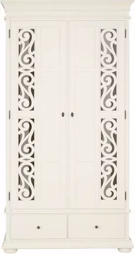 Home affaire Draaideurkast Arabeske van gedeeltelijk massief hout met mooie ornamenten op de deurfronten - Foto 10