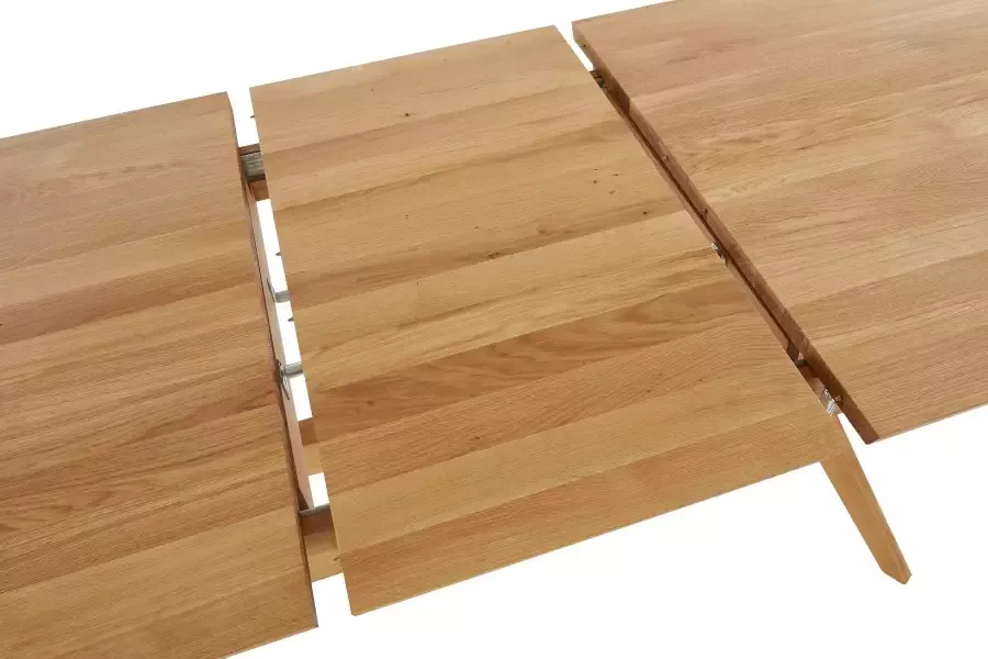Home affaire Eettafel Klara met uittrekfunctie (160 210 cm) van massief hout - Foto 12