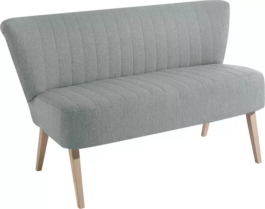 Home affaire Zitbank TAMPA met stiksels in de zitting en de rug (1 stuk)