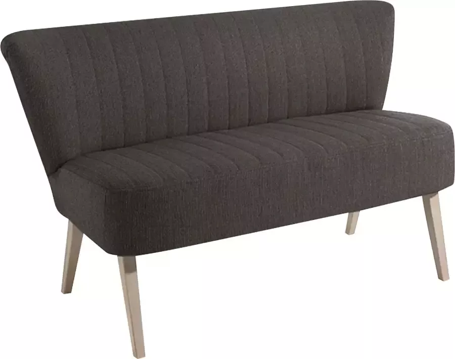 Home affaire Zitbank TAMPA met stiksels in de zitting en de rug (1 stuk)