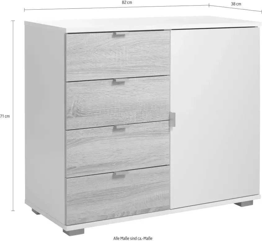 Priess Dressoir Breedte 82 cm - Foto 5