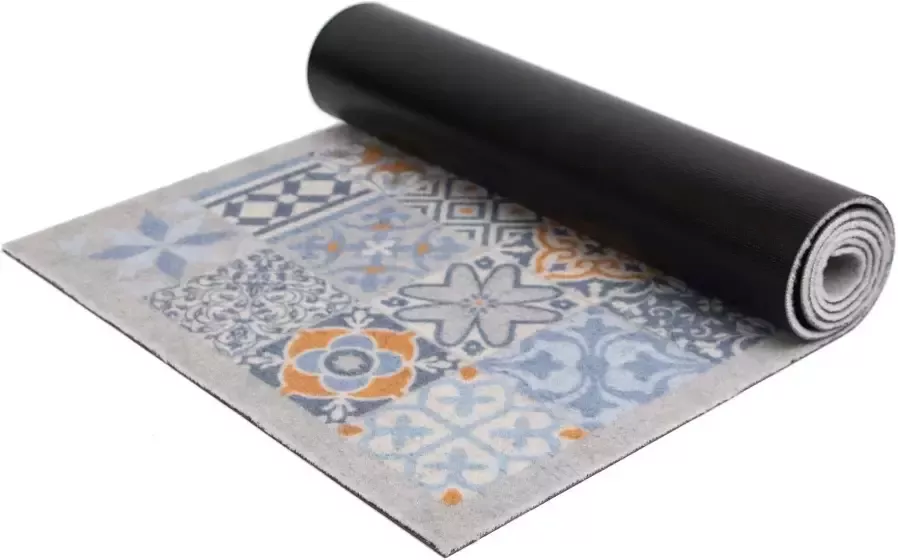 Primaflor-Ideen in Textil Keukenloper MOROCCAN TILES Made in Belgium Tegeldesign ornamenten 50x150 cm antislip wasbaar - Foto 6