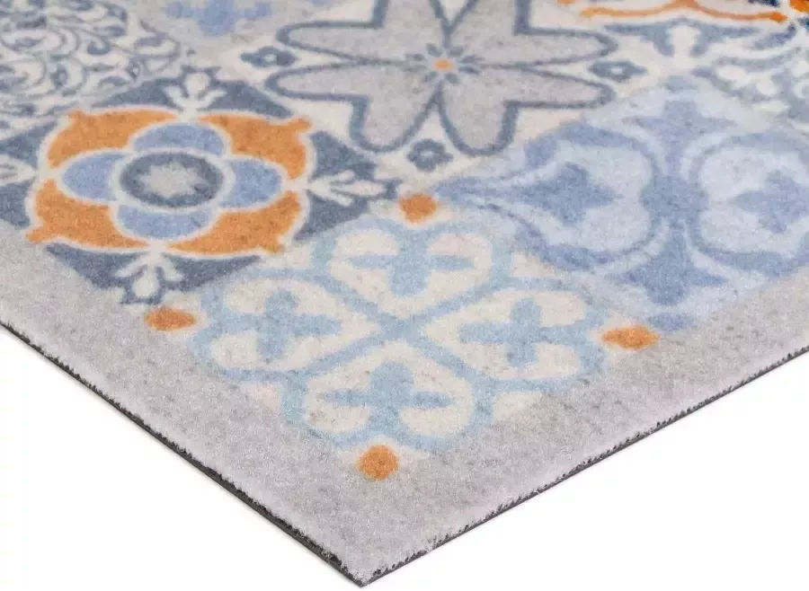 Primaflor-Ideen in Textil Keukenloper MOROCCAN TILES Made in Belgium Tegeldesign ornamenten 50x150 cm antislip wasbaar - Foto 5