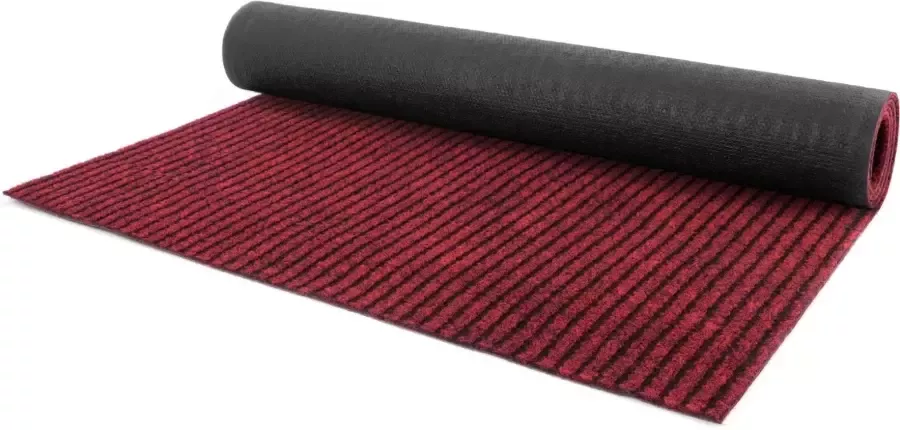 Primaflor-Ideen in Textil Loper Schoonloopmat GIN Made in Belgium Vuilvangmat gemêleerd gestreept slijtvast antislip - Foto 4