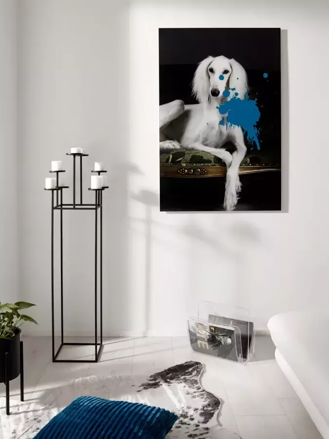 Queence Artprint op acrylglas Hond - Foto 3